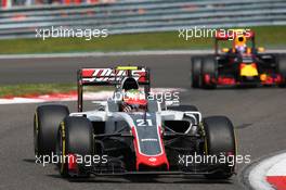 Esteban Gutierrez (MEX) Haas F1 Team VF-16. 28.08.2016. Formula 1 World Championship, Rd 13, Belgian Grand Prix, Spa Francorchamps, Belgium, Race Day.