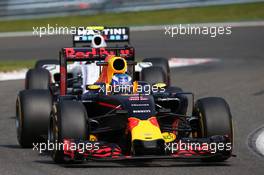 Daniel Ricciardo (AUS) Red Bull Racing RB12. 28.08.2016. Formula 1 World Championship, Rd 13, Belgian Grand Prix, Spa Francorchamps, Belgium, Race Day.