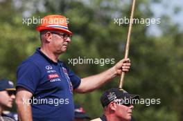 A Max Verstappen (NLD) Red Bull Racing fan. 28.08.2016. Formula 1 World Championship, Rd 13, Belgian Grand Prix, Spa Francorchamps, Belgium, Race Day.