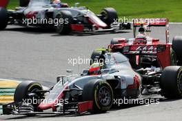 Esteban Gutierrez (MEX) Haas F1 Team VF-16. 28.08.2016. Formula 1 World Championship, Rd 13, Belgian Grand Prix, Spa Francorchamps, Belgium, Race Day.