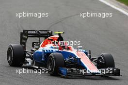 Esteban Ocon (FRA) Manor Racing MRT05. 28.08.2016. Formula 1 World Championship, Rd 13, Belgian Grand Prix, Spa Francorchamps, Belgium, Race Day.