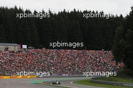 Lewis Hamilton (GBR) Mercedes AMG F1 W07 Hybrid. 28.08.2016. Formula 1 World Championship, Rd 13, Belgian Grand Prix, Spa Francorchamps, Belgium, Race Day.