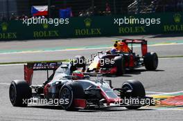 Esteban Gutierrez (MEX) Haas F1 Team VF-16. 28.08.2016. Formula 1 World Championship, Rd 13, Belgian Grand Prix, Spa Francorchamps, Belgium, Race Day.