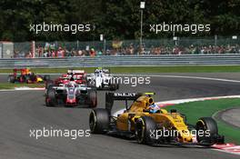 Jolyon Palmer (GBR) Renault Sport F1 Team RS16. 28.08.2016. Formula 1 World Championship, Rd 13, Belgian Grand Prix, Spa Francorchamps, Belgium, Race Day.