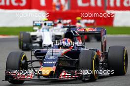 Daniil Kvyat (RUS) Scuderia Toro Rosso STR11. 28.08.2016. Formula 1 World Championship, Rd 13, Belgian Grand Prix, Spa Francorchamps, Belgium, Race Day.