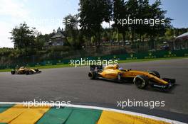 Jolyon Palmer (GBR) Renault Sport F1 Team RS16. 28.08.2016. Formula 1 World Championship, Rd 13, Belgian Grand Prix, Spa Francorchamps, Belgium, Race Day.