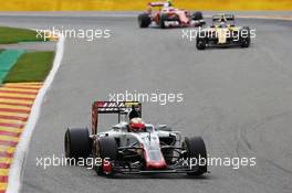 Esteban Gutierrez (MEX) Haas F1 Team VF-16. 28.08.2016. Formula 1 World Championship, Rd 13, Belgian Grand Prix, Spa Francorchamps, Belgium, Race Day.