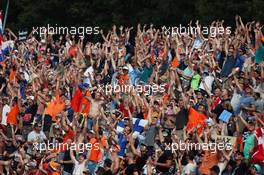 Fans. 28.08.2016. Formula 1 World Championship, Rd 13, Belgian Grand Prix, Spa Francorchamps, Belgium, Race Day.