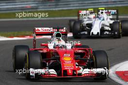 Sebastian Vettel (GER) Ferrari SF16-H. 28.08.2016. Formula 1 World Championship, Rd 13, Belgian Grand Prix, Spa Francorchamps, Belgium, Race Day.