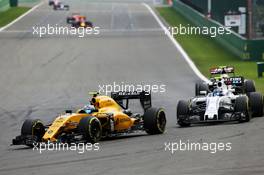 Jolyon Palmer (GBR) Renault Sport F1 Team RS16. 28.08.2016. Formula 1 World Championship, Rd 13, Belgian Grand Prix, Spa Francorchamps, Belgium, Race Day.