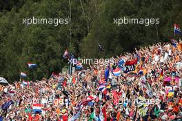 Fans. 28.08.2016. Formula 1 World Championship, Rd 13, Belgian Grand Prix, Spa Francorchamps, Belgium, Race Day.