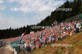 Fans. 28.08.2016. Formula 1 World Championship, Rd 13, Belgian Grand Prix, Spa Francorchamps, Belgium, Race Day.