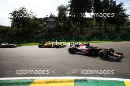 Daniil Kvyat (RUS) Scuderia Toro Rosso STR11. 28.08.2016. Formula 1 World Championship, Rd 13, Belgian Grand Prix, Spa Francorchamps, Belgium, Race Day.