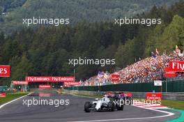 Felipe Massa (BRA) Williams FW38. 28.08.2016. Formula 1 World Championship, Rd 13, Belgian Grand Prix, Spa Francorchamps, Belgium, Race Day.