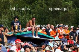 Fans. 28.08.2016. Formula 1 World Championship, Rd 13, Belgian Grand Prix, Spa Francorchamps, Belgium, Race Day.