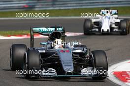 Lewis Hamilton (GBR) Mercedes AMG F1 W07 Hybrid. 28.08.2016. Formula 1 World Championship, Rd 13, Belgian Grand Prix, Spa Francorchamps, Belgium, Race Day.