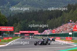 Fernando Alonso (ESP) McLaren MP4-31. 28.08.2016. Formula 1 World Championship, Rd 13, Belgian Grand Prix, Spa Francorchamps, Belgium, Race Day.