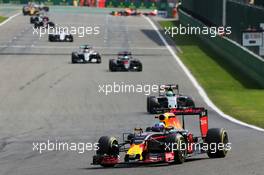 Daniel Ricciardo (AUS) Red Bull Racing RB12. 28.08.2016. Formula 1 World Championship, Rd 13, Belgian Grand Prix, Spa Francorchamps, Belgium, Race Day.