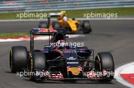 Daniil Kvyat (RUS) Scuderia Toro Rosso STR11. 28.08.2016. Formula 1 World Championship, Rd 13, Belgian Grand Prix, Spa Francorchamps, Belgium, Race Day.