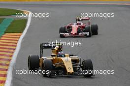 Jolyon Palmer (GBR) Renault Sport F1 Team RS16. 28.08.2016. Formula 1 World Championship, Rd 13, Belgian Grand Prix, Spa Francorchamps, Belgium, Race Day.