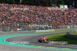 Sebastian Vettel (GER) Ferrari SF16-H. 28.08.2016. Formula 1 World Championship, Rd 13, Belgian Grand Prix, Spa Francorchamps, Belgium, Race Day.