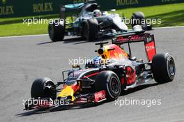 Daniel Ricciardo (AUS) Red Bull Racing RB12. 28.08.2016. Formula 1 World Championship, Rd 13, Belgian Grand Prix, Spa Francorchamps, Belgium, Race Day.