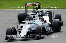 Felipe Massa (BRA) Williams FW38. 28.08.2016. Formula 1 World Championship, Rd 13, Belgian Grand Prix, Spa Francorchamps, Belgium, Race Day.