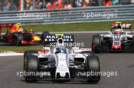 Valtteri Bottas (FIN) Williams FW38. 28.08.2016. Formula 1 World Championship, Rd 13, Belgian Grand Prix, Spa Francorchamps, Belgium, Race Day.