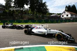 Felipe Massa (BRA) Williams FW38. 28.08.2016. Formula 1 World Championship, Rd 13, Belgian Grand Prix, Spa Francorchamps, Belgium, Race Day.