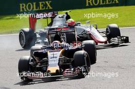 Daniil Kvyat (RUS) Scuderia Toro Rosso STR11. 28.08.2016. Formula 1 World Championship, Rd 13, Belgian Grand Prix, Spa Francorchamps, Belgium, Race Day.