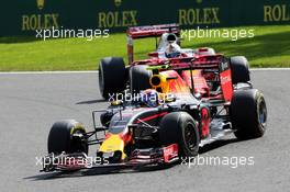 Max Verstappen (NLD) Red Bull Racing RB12. 28.08.2016. Formula 1 World Championship, Rd 13, Belgian Grand Prix, Spa Francorchamps, Belgium, Race Day.