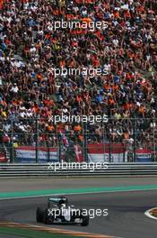 Lewis Hamilton (GBR) Mercedes AMG F1 W07 Hybrid. 28.08.2016. Formula 1 World Championship, Rd 13, Belgian Grand Prix, Spa Francorchamps, Belgium, Race Day.