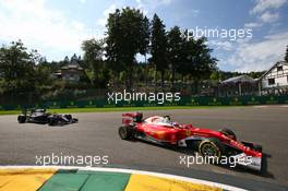 Kimi Raikkonen (FIN) Ferrari SF16-H. 28.08.2016. Formula 1 World Championship, Rd 13, Belgian Grand Prix, Spa Francorchamps, Belgium, Race Day.