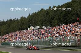 Kimi Raikkonen (FIN) Ferrari SF16-H. 27.08.2016. Formula 1 World Championship, Rd 13, Belgian Grand Prix, Spa Francorchamps, Belgium, Qualifying Day.