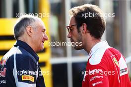 (L to R): Franz Tost (AUT) Scuderia Toro Rosso Team Principal with Jean-Eric Vergne (FRA) Ferrari Test and Development Driver. 27.08.2016. Formula 1 World Championship, Rd 13, Belgian Grand Prix, Spa Francorchamps, Belgium, Qualifying Day.