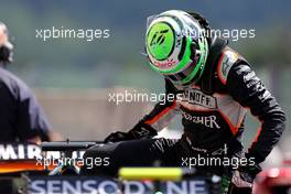 Nico Hulkenberg (GER), Sahara Force India  27.08.2016. Formula 1 World Championship, Rd 13, Belgian Grand Prix, Spa Francorchamps, Belgium, Qualifying Day.