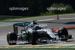 Nico Rosberg (GER) Mercedes AMG F1 W07 Hybrid. 27.08.2016. Formula 1 World Championship, Rd 13, Belgian Grand Prix, Spa Francorchamps, Belgium, Qualifying Day.