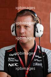Michiel Mol (NED) Sahara Force India F1 Team Co-Owner. 27.08.2016. Formula 1 World Championship, Rd 13, Belgian Grand Prix, Spa Francorchamps, Belgium, Qualifying Day.