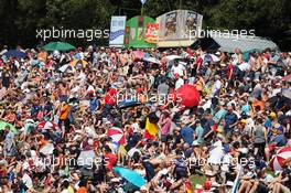 Fans. 27.08.2016. Formula 1 World Championship, Rd 13, Belgian Grand Prix, Spa Francorchamps, Belgium, Qualifying Day.