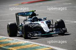 Nico Rosberg (GER) Mercedes AMG F1 W07 Hybrid. 27.08.2016. Formula 1 World Championship, Rd 13, Belgian Grand Prix, Spa Francorchamps, Belgium, Qualifying Day.