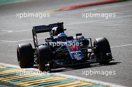 Fernando Alonso (ESP) McLaren MP4-31. 27.08.2016. Formula 1 World Championship, Rd 13, Belgian Grand Prix, Spa Francorchamps, Belgium, Qualifying Day.
