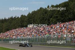 Nico Rosberg (GER) Mercedes AMG F1 W07 Hybrid. 27.08.2016. Formula 1 World Championship, Rd 13, Belgian Grand Prix, Spa Francorchamps, Belgium, Qualifying Day.