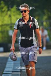 Nico Hulkenberg (GER) Sahara Force India F1. 27.08.2016. Formula 1 World Championship, Rd 13, Belgian Grand Prix, Spa Francorchamps, Belgium, Qualifying Day.