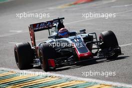 Romain Grosjean (FRA) Haas F1 Team VF-16. 27.08.2016. Formula 1 World Championship, Rd 13, Belgian Grand Prix, Spa Francorchamps, Belgium, Qualifying Day.