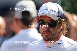 Fernando Alonso (ESP), McLaren Honda  27.08.2016. Formula 1 World Championship, Rd 13, Belgian Grand Prix, Spa Francorchamps, Belgium, Qualifying Day.