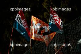 Flags for Max Verstappen (NLD) Red Bull Racing.