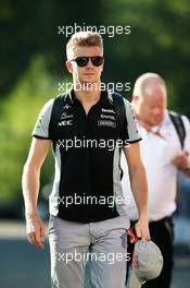 Nico Hulkenberg (GER) Sahara Force India F1. 28.08.2016. Formula 1 World Championship, Rd 13, Belgian Grand Prix, Spa Francorchamps, Belgium, Race Day.