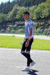 Esteban Ocon (FRA), Manor Racing  25.08.2016. Formula 1 World Championship, Rd 13, Belgian Grand Prix, Spa Francorchamps, Belgium, Preparation Day.