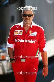 Maurizio Arrivabene (ITA) Ferrari Team Principal. 25.08.2016. Formula 1 World Championship, Rd 13, Belgian Grand Prix, Spa Francorchamps, Belgium, Preparation Day.