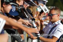 Valtteri Bottas (FIN), Williams F1 Team  25.08.2016. Formula 1 World Championship, Rd 13, Belgian Grand Prix, Spa Francorchamps, Belgium, Preparation Day.